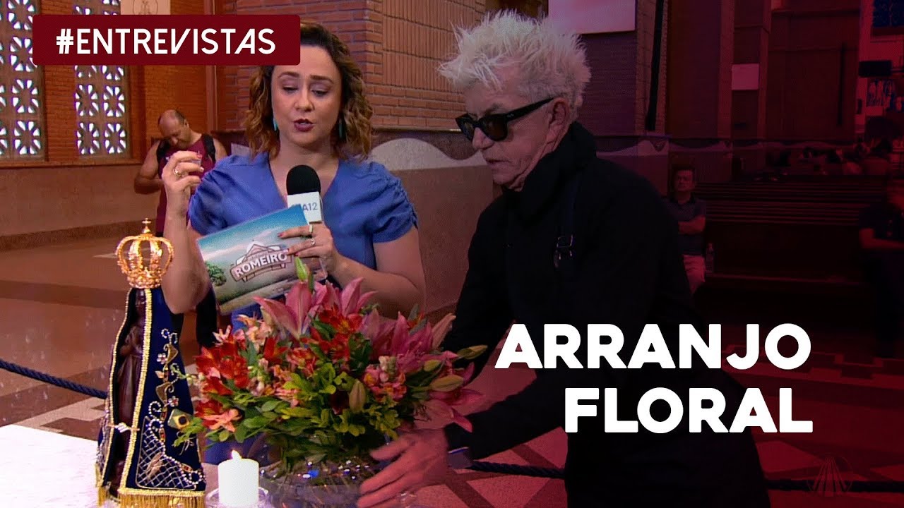 Aprenda a fazer um arranjo floral em homenagem a Nossa Senhora Aparecida