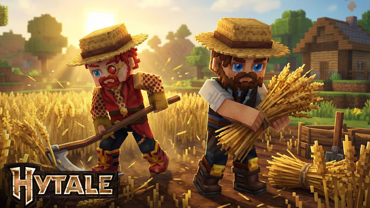 ЗЕМЛЕДЕЛИЕ И СТРАНСТВИЯ! HYTALE С ЕВГЕХОЙ
