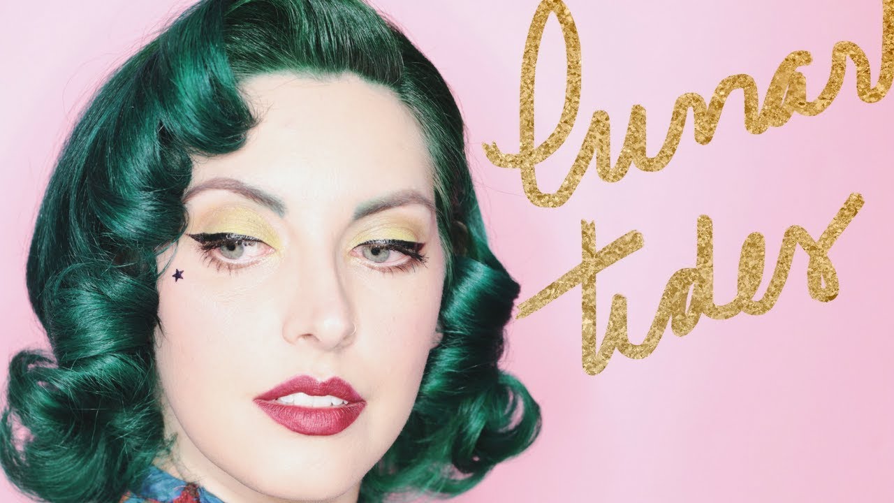 DYEING MY HAIR GREEN | LUNAR TIDES