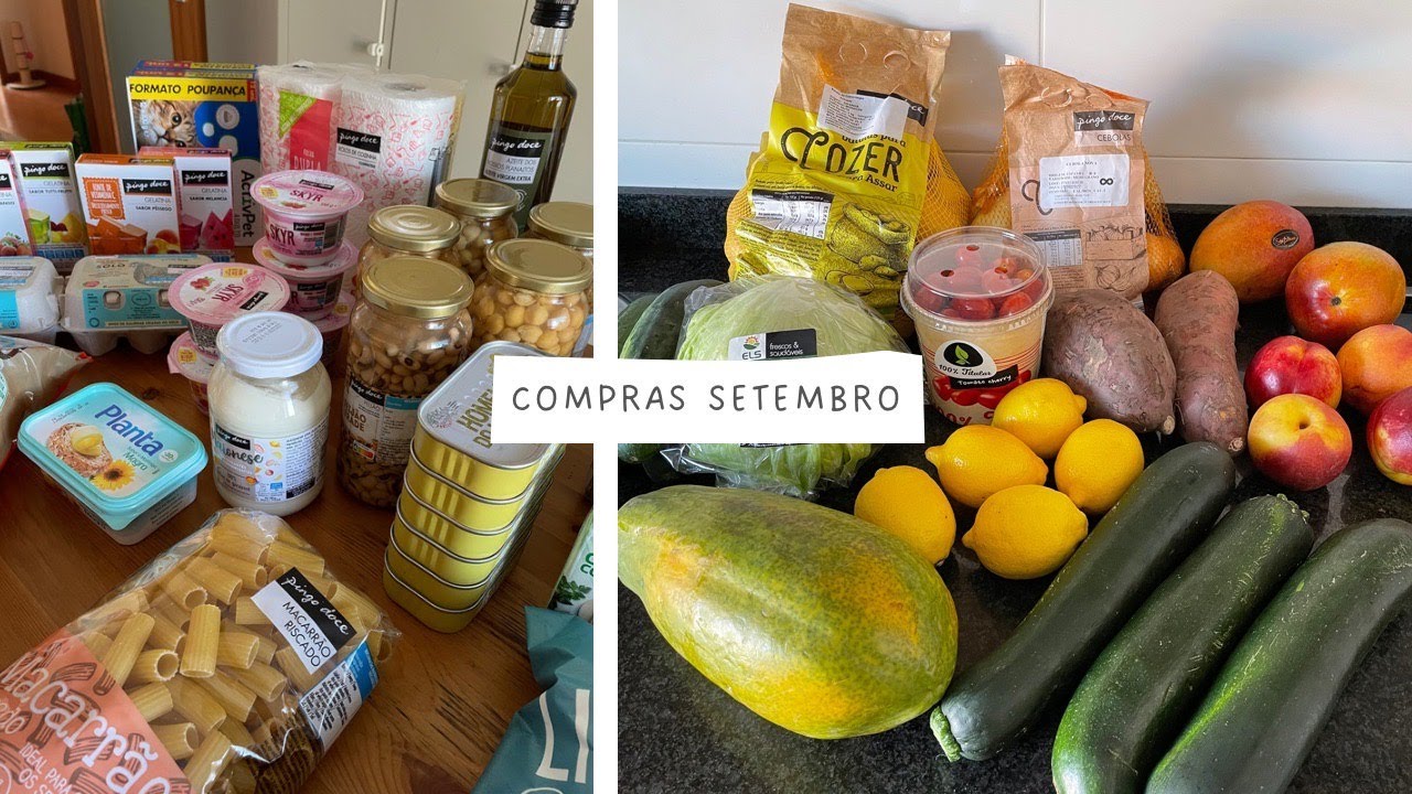 Compras Setembro || Pingo Doce - Lidl || Filipa da Costa