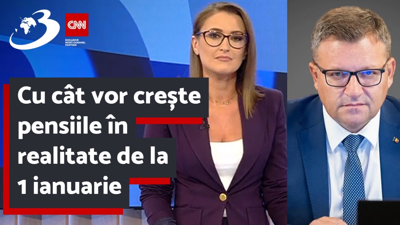 Cu cât vor crește pensiile în realitate de la 1 ianuarie