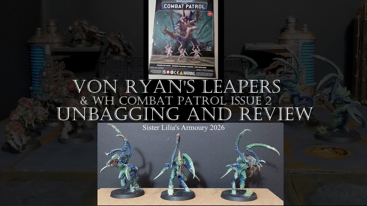 Распаковка и обзор комикса VON RYANS LEAPERS & WARHAMMER 40,000 COMBAT PATROL, выпуск 2.