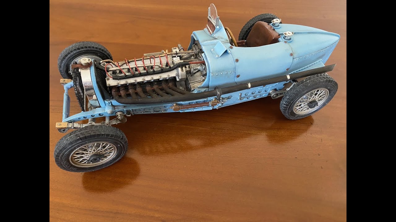 Transformation Bugatti type59 Burago