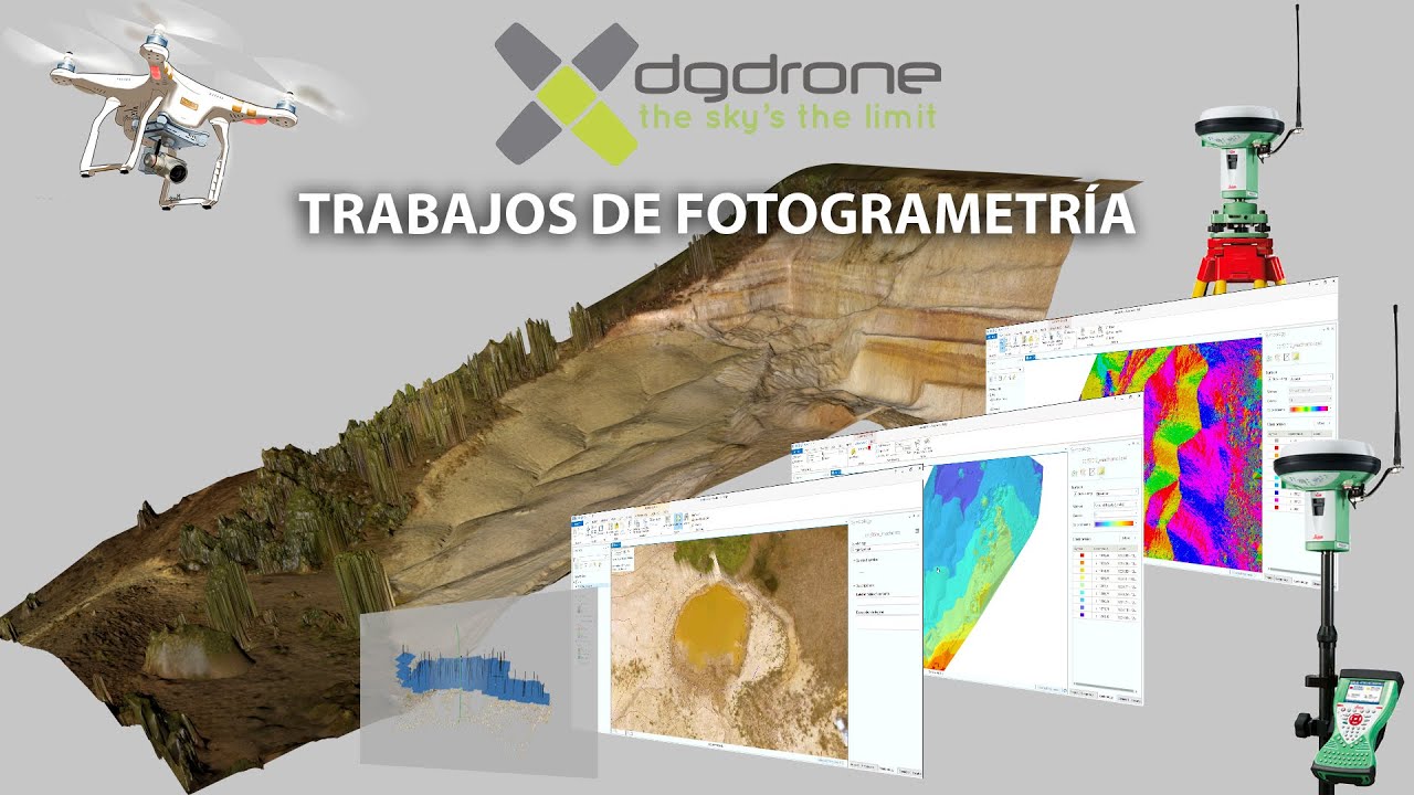 DGDRONE: Trabajos de Fotogrametría