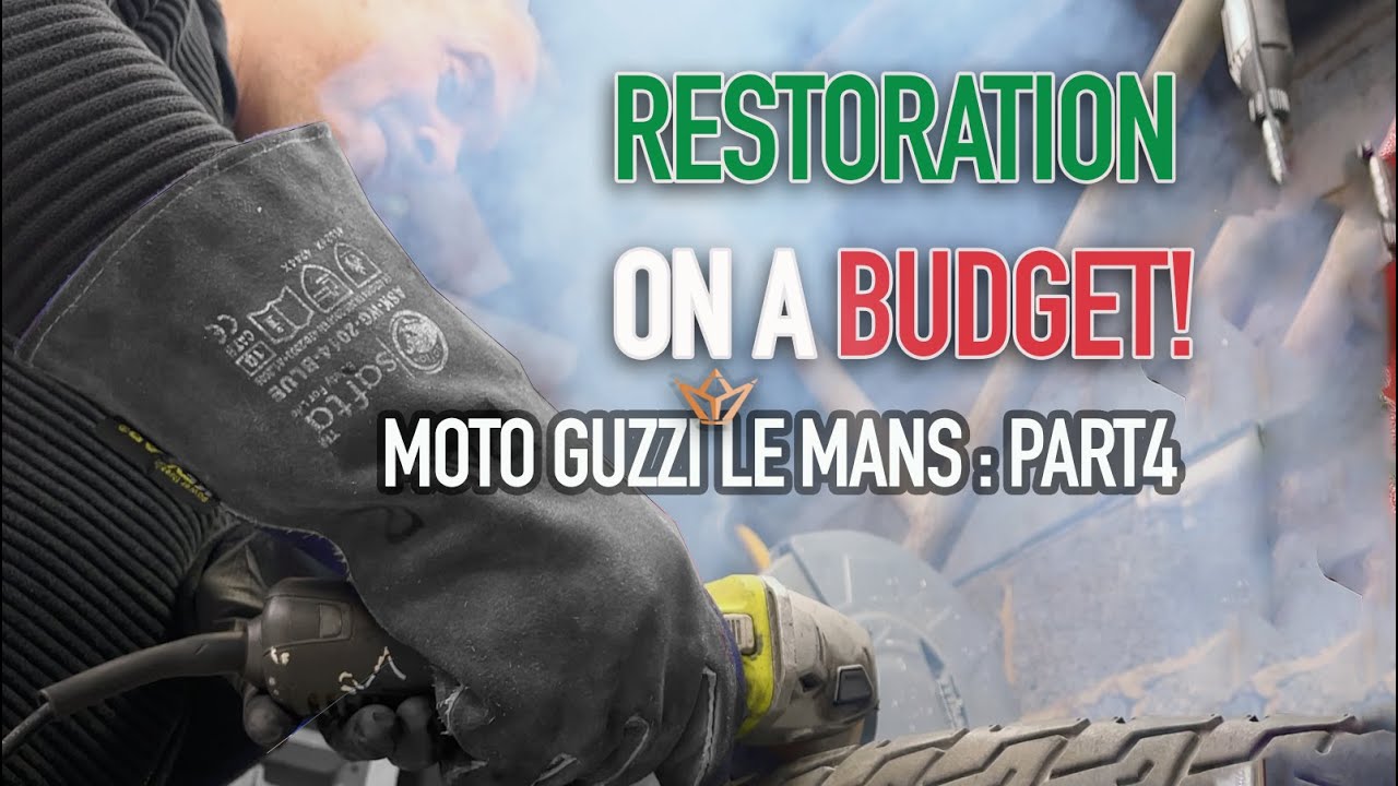 Motorcycle Restoration on a Budget! MotoGuzzi Mk1 PART4