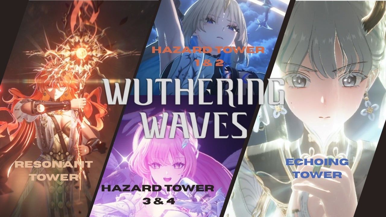 Wuthering Waves 3.1 | New Tower of Adversity Reset | Full Star Clear