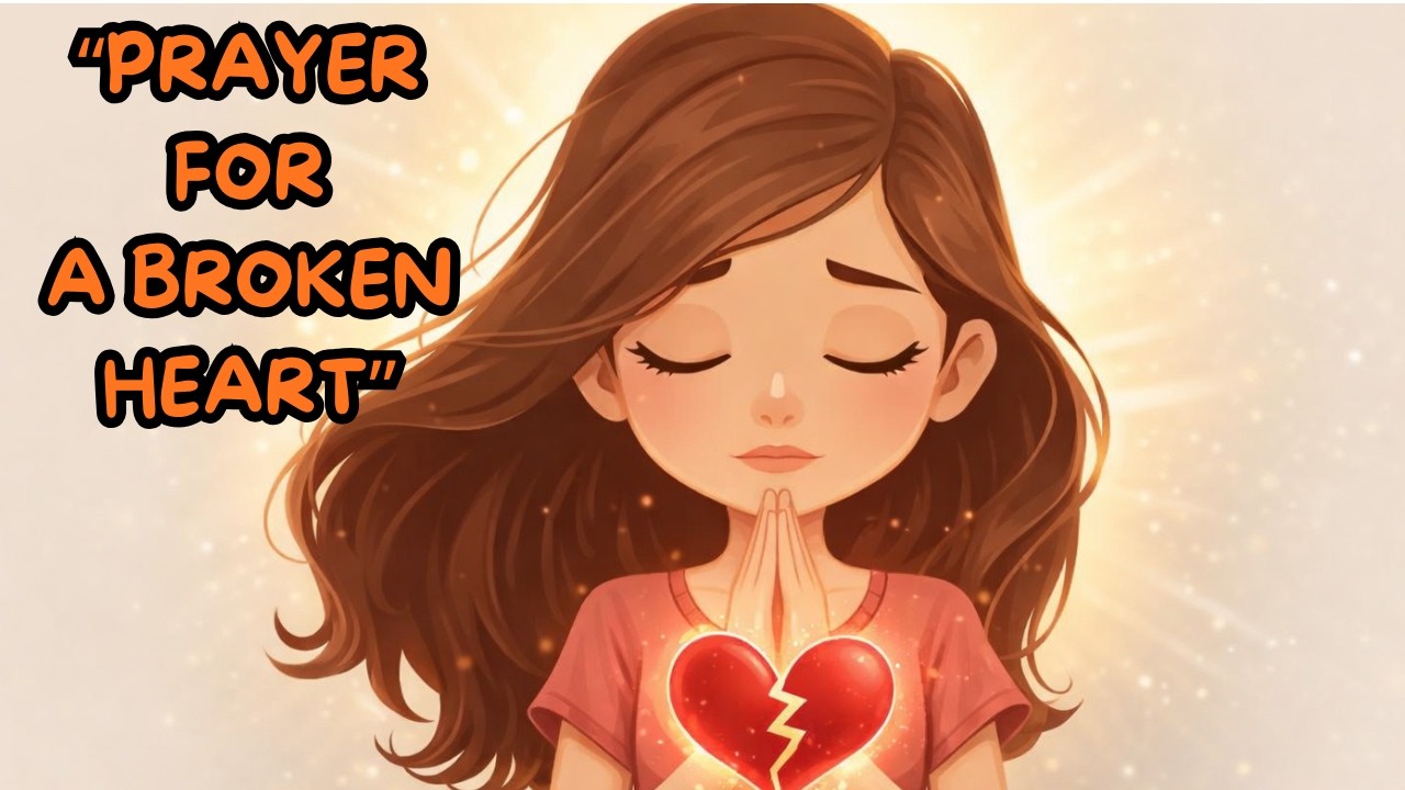 💔 Powerful Prayer for a Broken Heart 🙏✨ | Christian Healing Worship After Breakup & Loss 🙏✨