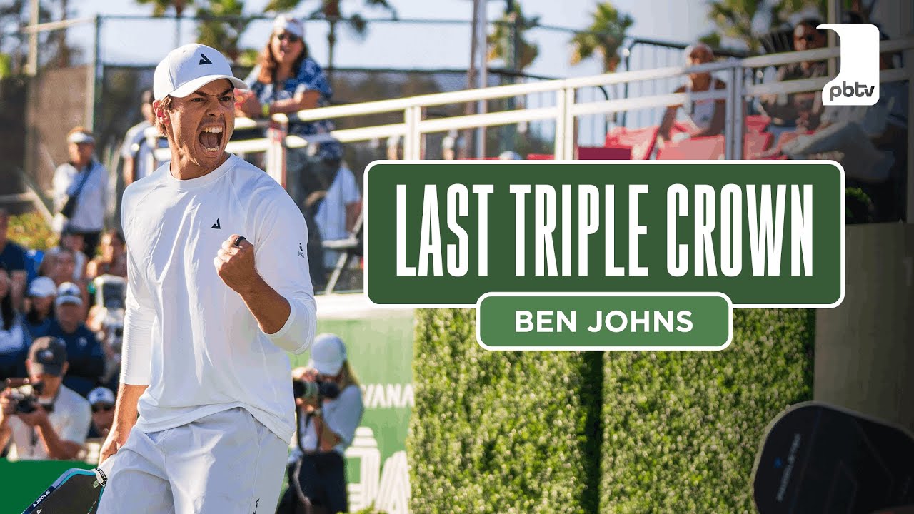 Ben Johns' Last Triple Crown on the PPA Tour