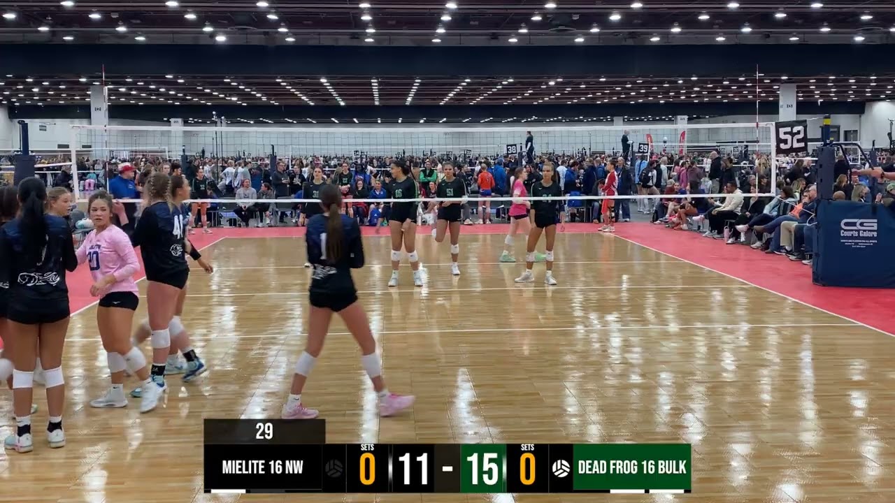 MIElite 16 National West vs Dead Frog 16 Black