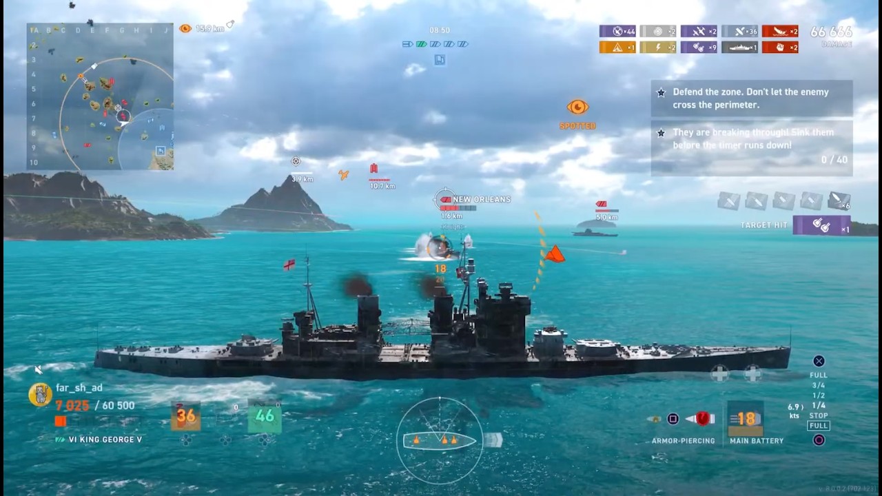 Almost sank but a good teammate saved me | World of Warships – PS5 | B.O.G