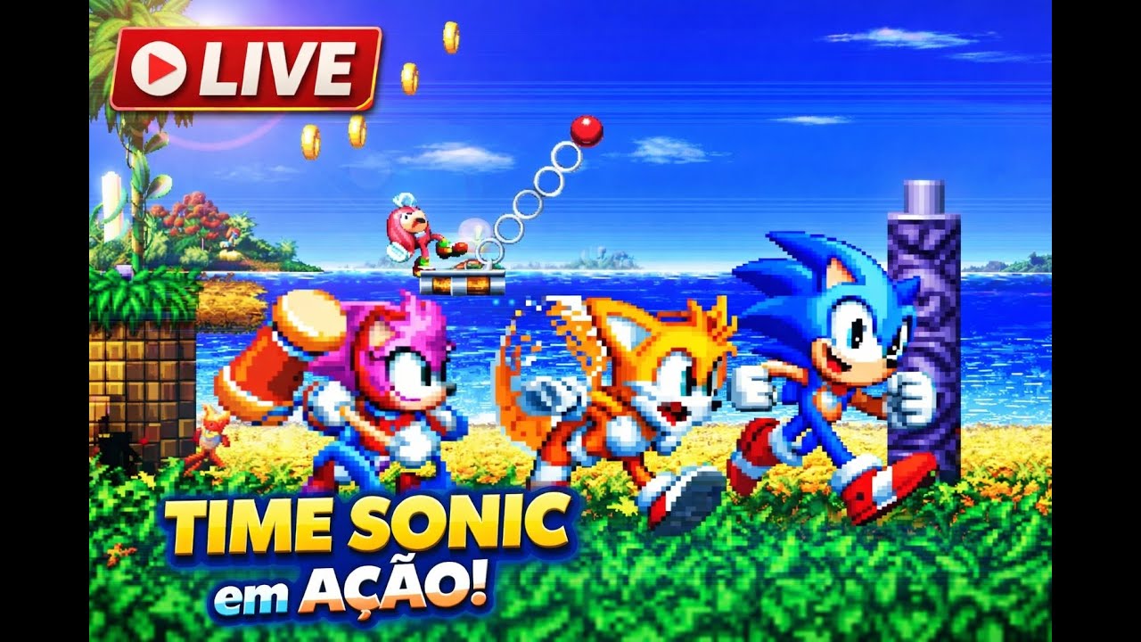 Играю в Sonic Mania Plus Mods в прямом эфире!