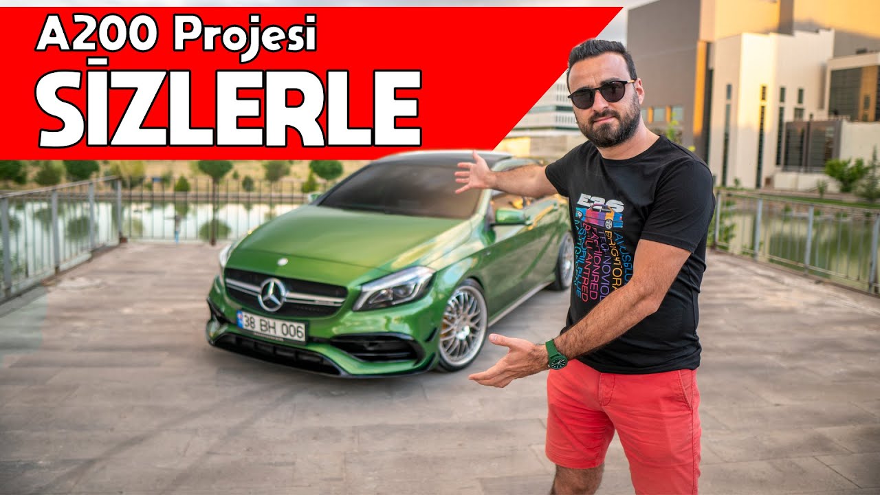 MERCEDES W176 A200 - A45 AMG DÖNÜŞÜMÜ! BİTİRİYORUZ