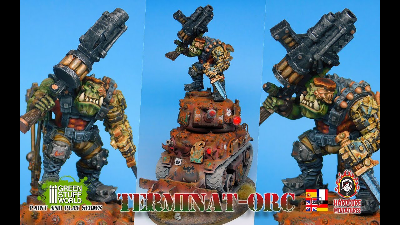Creative : Terminat-orc by Hardcore Miniatures