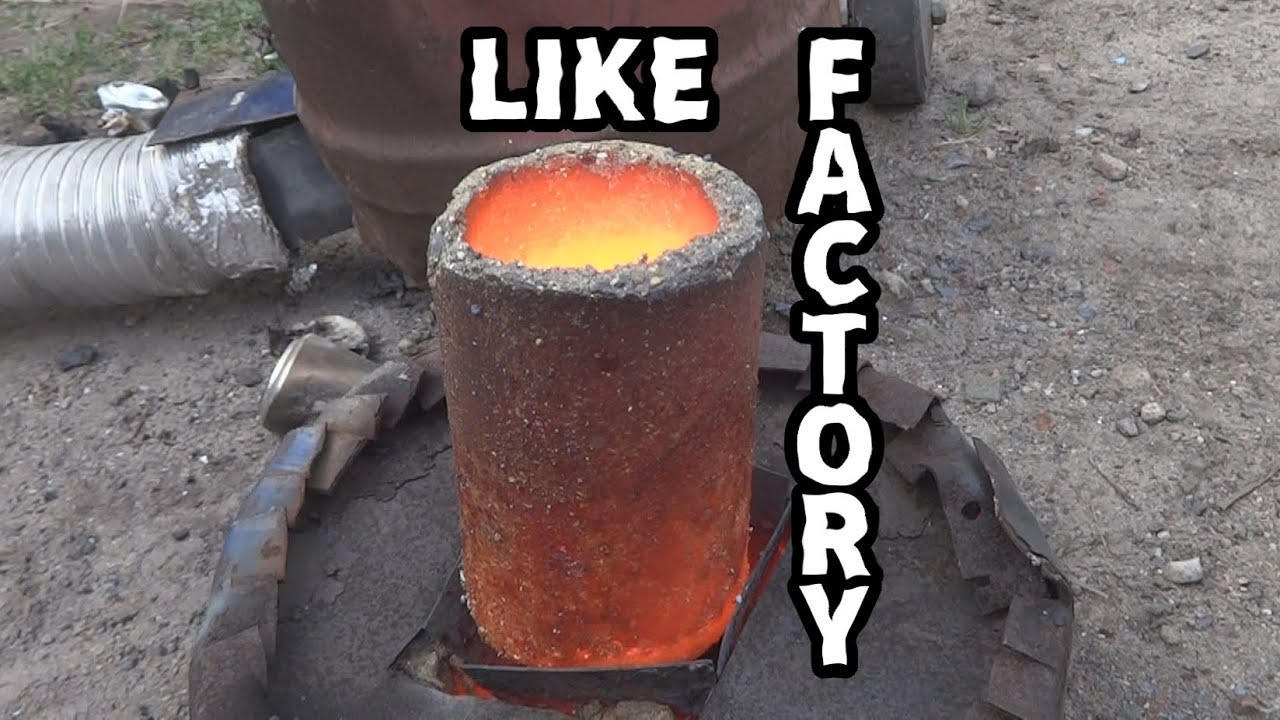 DIY Crucible Like From The Factory