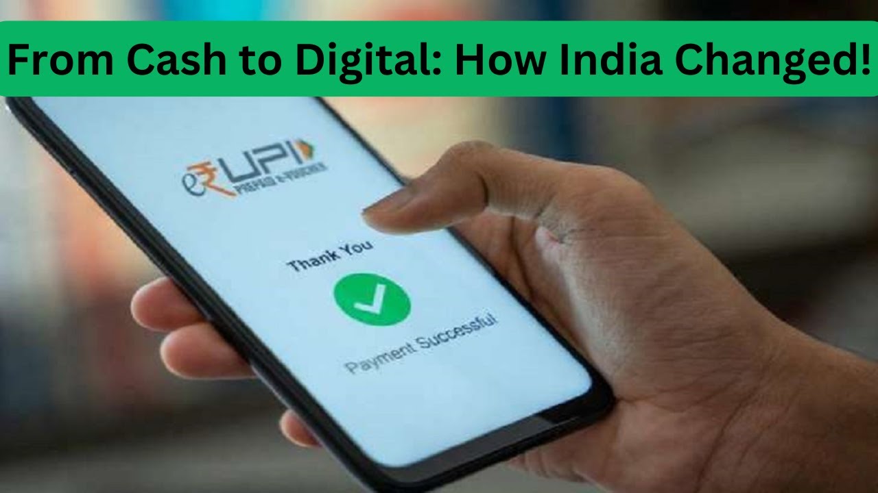 From Cash to Clicks: Unlocking India's Digital Payment Revolution | UPI, Fintech & Cashless Economy