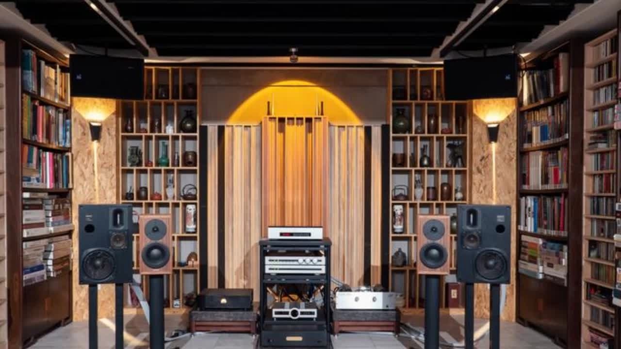 音响闲间日记12：室内装饰设计师新换真力音箱。 #hifi #音响 #发烧友 #现场录音