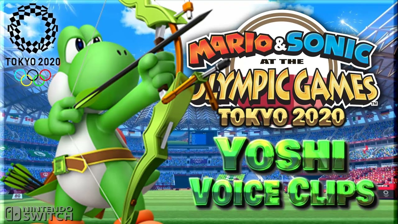 All Yoshi Voice Clips • Mario & Sonic at the Olympic Games Tokyo 2020 (Kazumi Totaka)