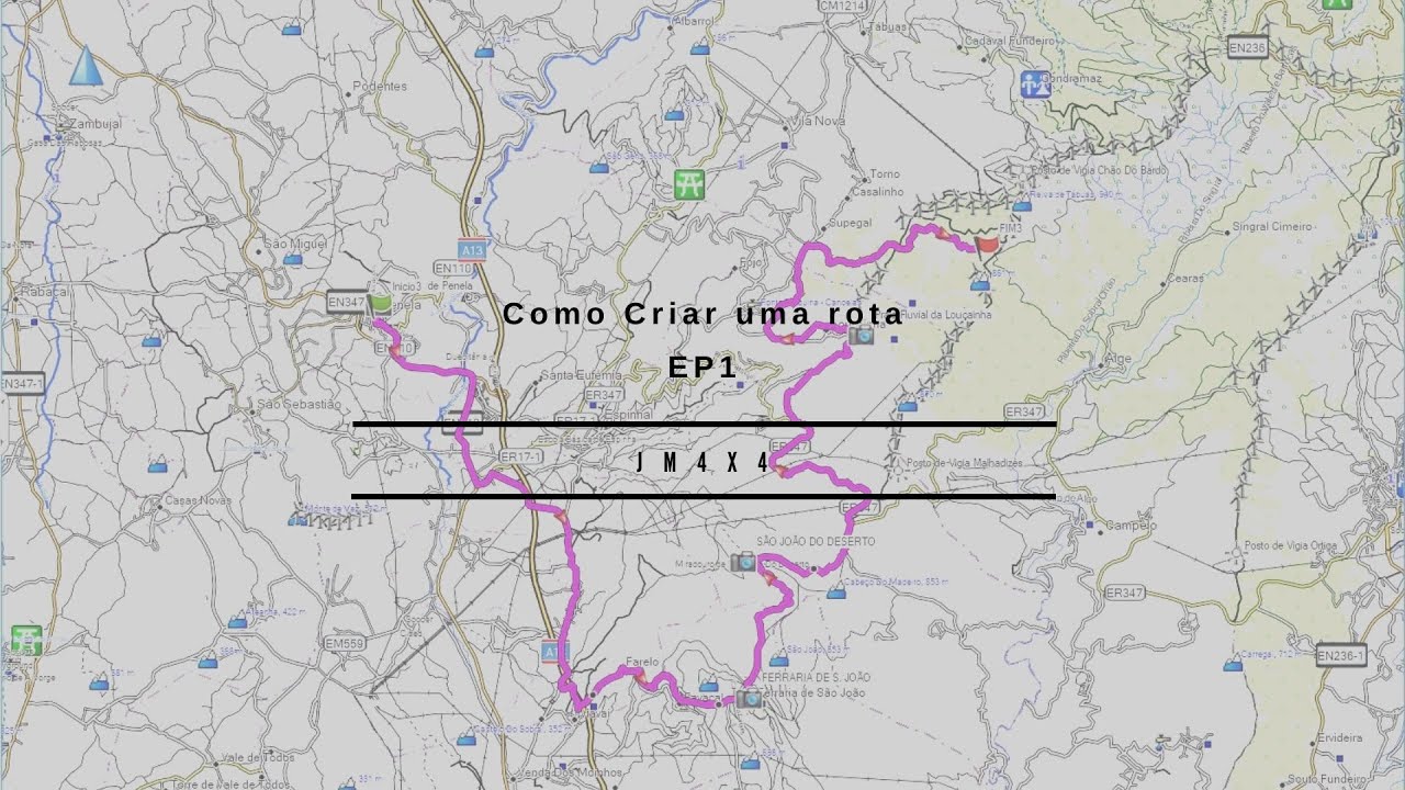 Jm4x4 - Criação de rotas -  EP1