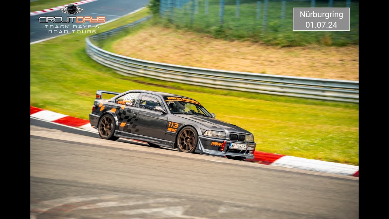BTG 7:58 Nordschleife 07_2024 BMW E36 330i Onboard