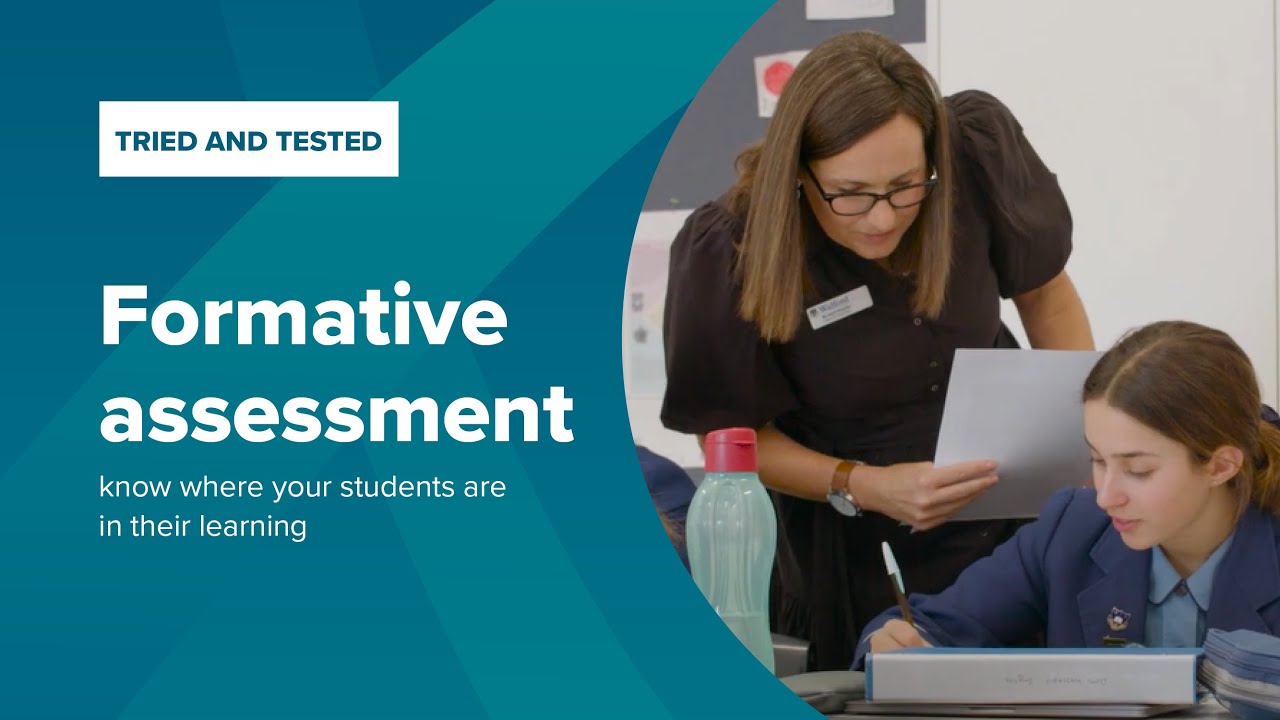 Formative Assessment | Walford Anglican School for Girls | Australian Education ResearchOrganisation