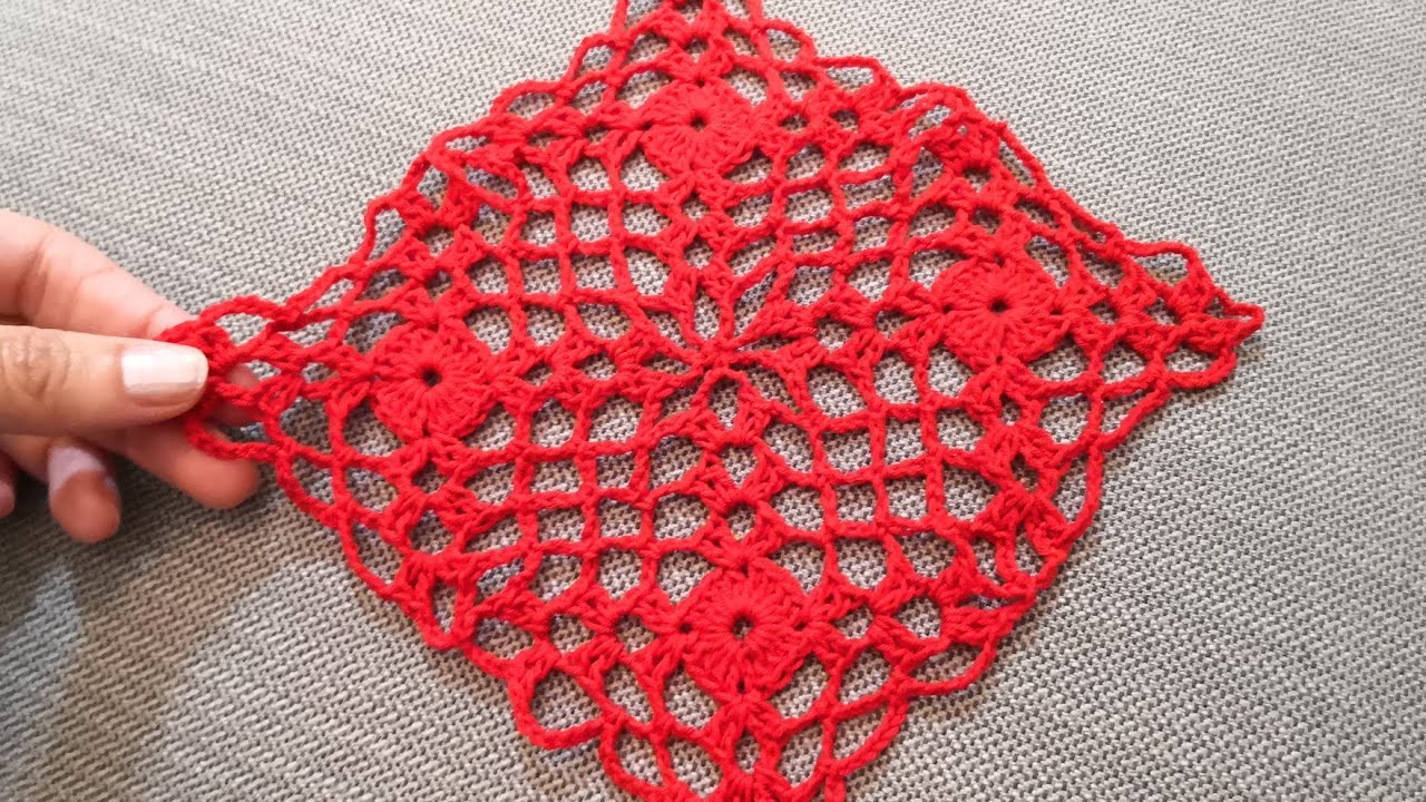 Yazlık Örgülere  Motif Örüyoruz