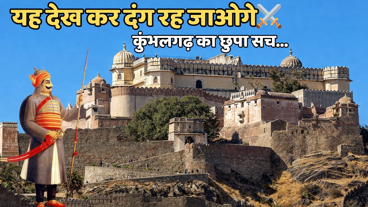 जिस किले के आगे मुगल भी हार मान गए | महाराणा प्रताप | Kumbhalgarh fort History in hindi