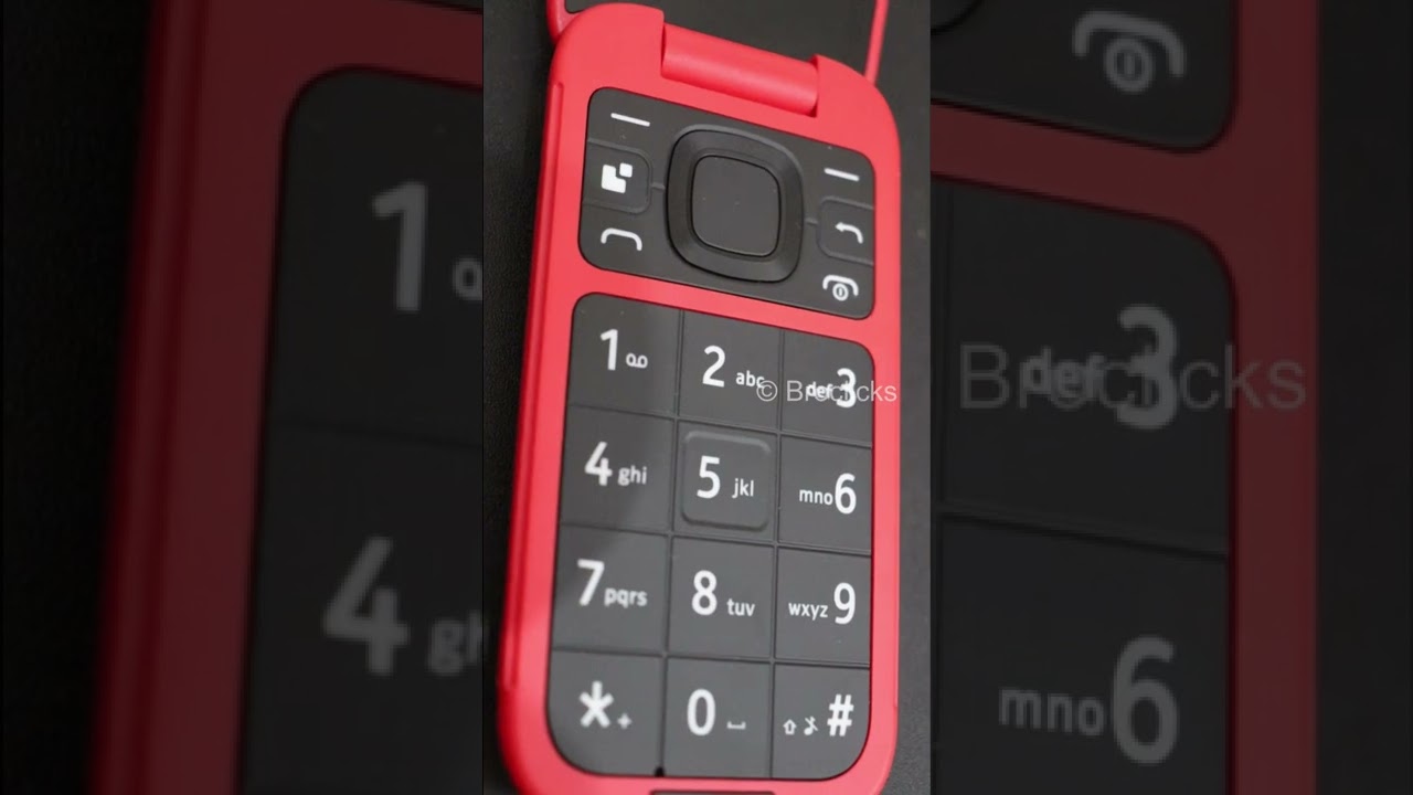 Nokia 2660 Flip 4G Volte keypad Phone with Dual SIM, Dual Screen #shorts