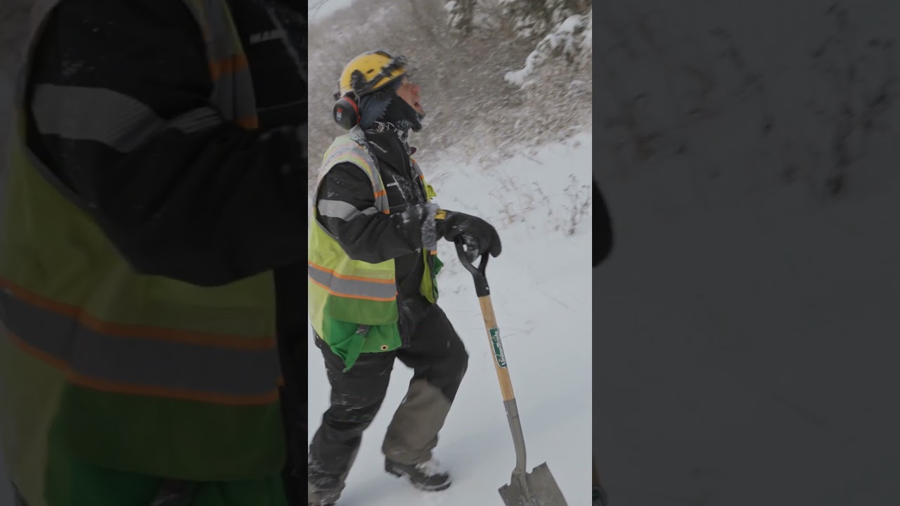 Is this the most dangerous job in the ski industry? 