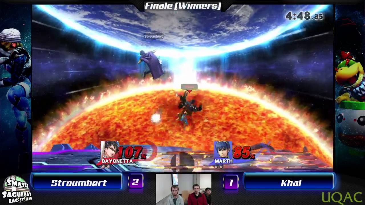 Stroumbert (Marth) vs Khal (Ryu, Bayonetta) - W.Finals - Smash @ Saglac 26/03/2016