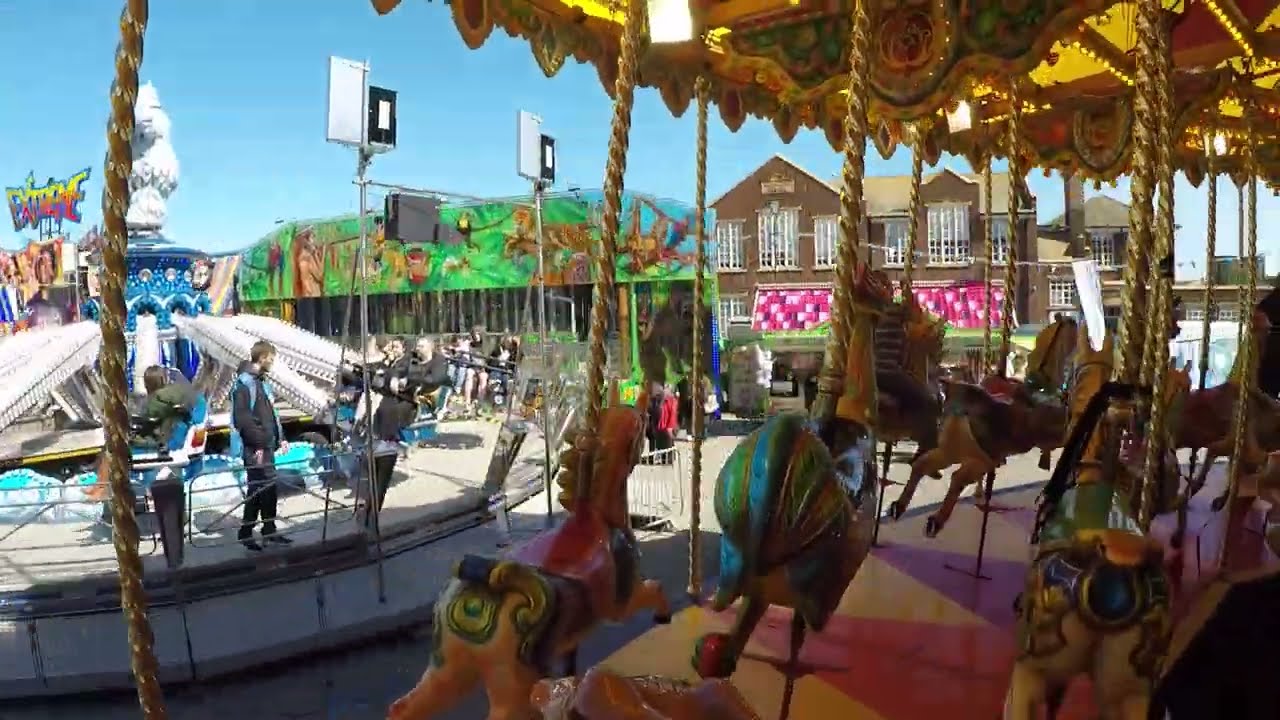Great Yarmouth Easter Fun Fair 2023, Part 4: Rides