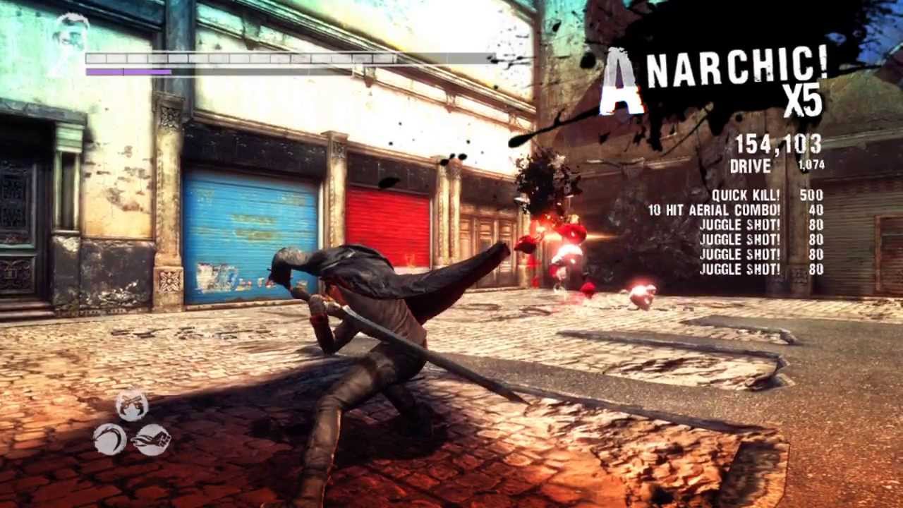 【DmC Devil may cry】Combo movie 