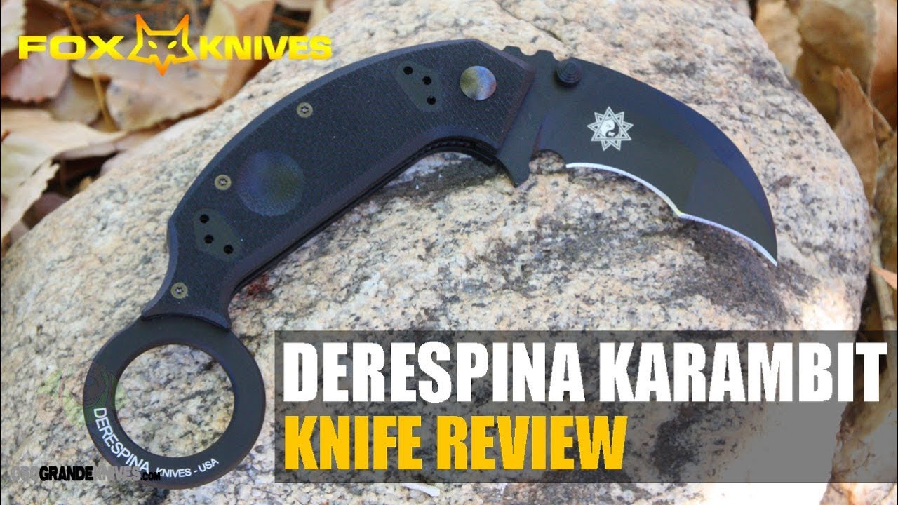 Fox Knives Chiroptera Derespina FX-590 Karambit Review | OsoGrandeKnives