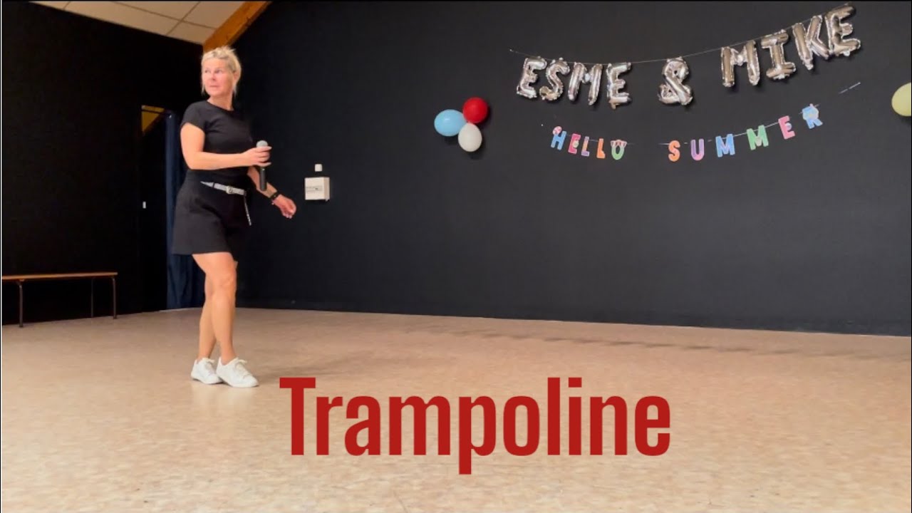 Trampoline Line Dance d’Esmeralda Van De Pol (NL)
