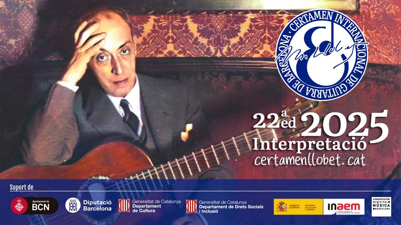 #CERTAMENLLOBET 2025 | FINAL #enviu #guitarra #guitarraclassica #certamenguitarra #llobet #barcelona