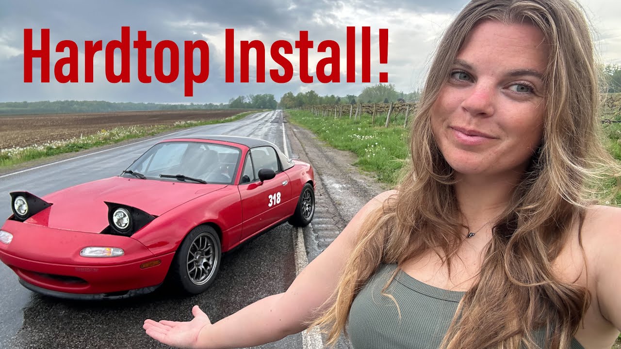 Installing an OEM Hardtop on My NA Miata