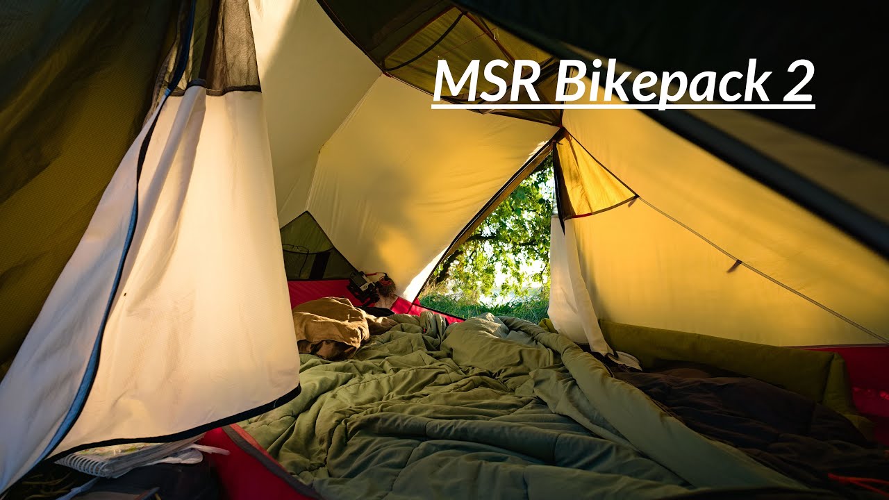Home sweet Home, unser MSR Hubba Hubba Bikepack 2