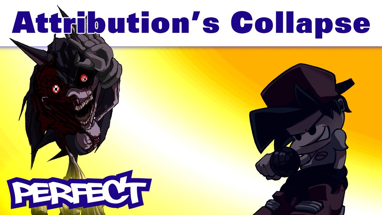Attribution's Collapse (Crazy Cool & Wacky Variety Mod!) - FNF Mod - Perfect Combo Showcase [HARD]
