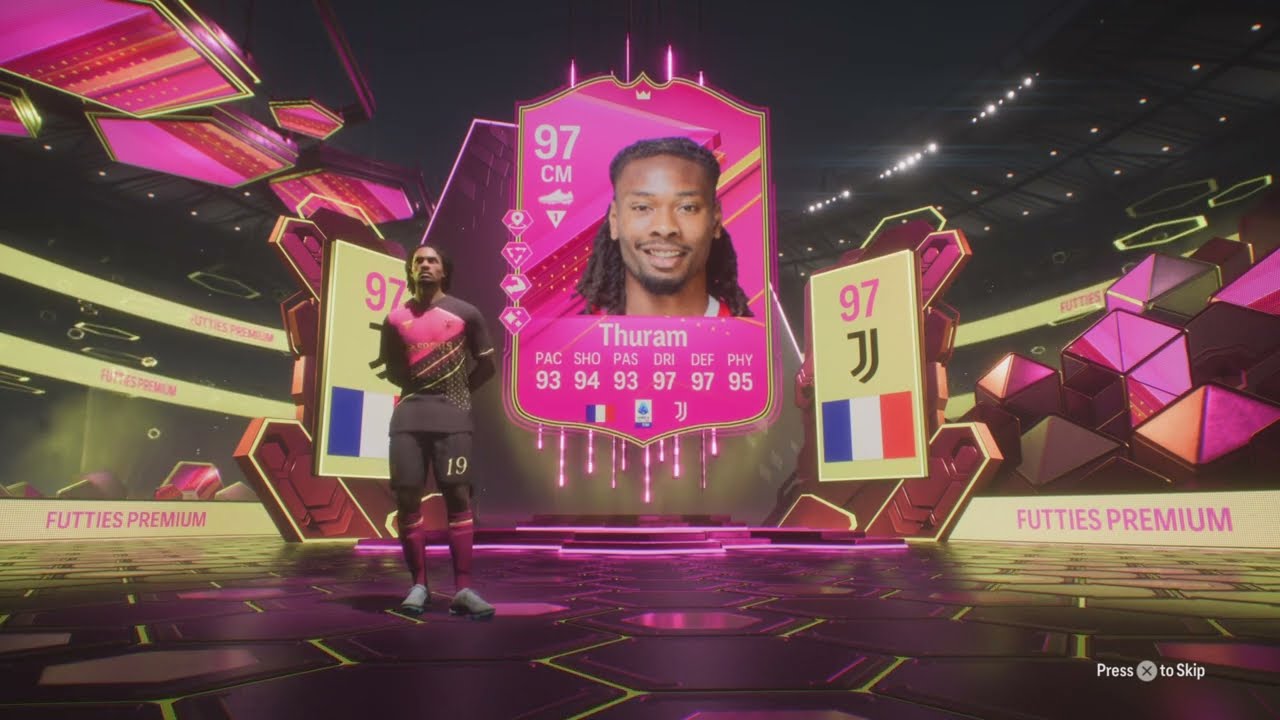 FC 24 Claiming the Futties Khephren Thuram Objective