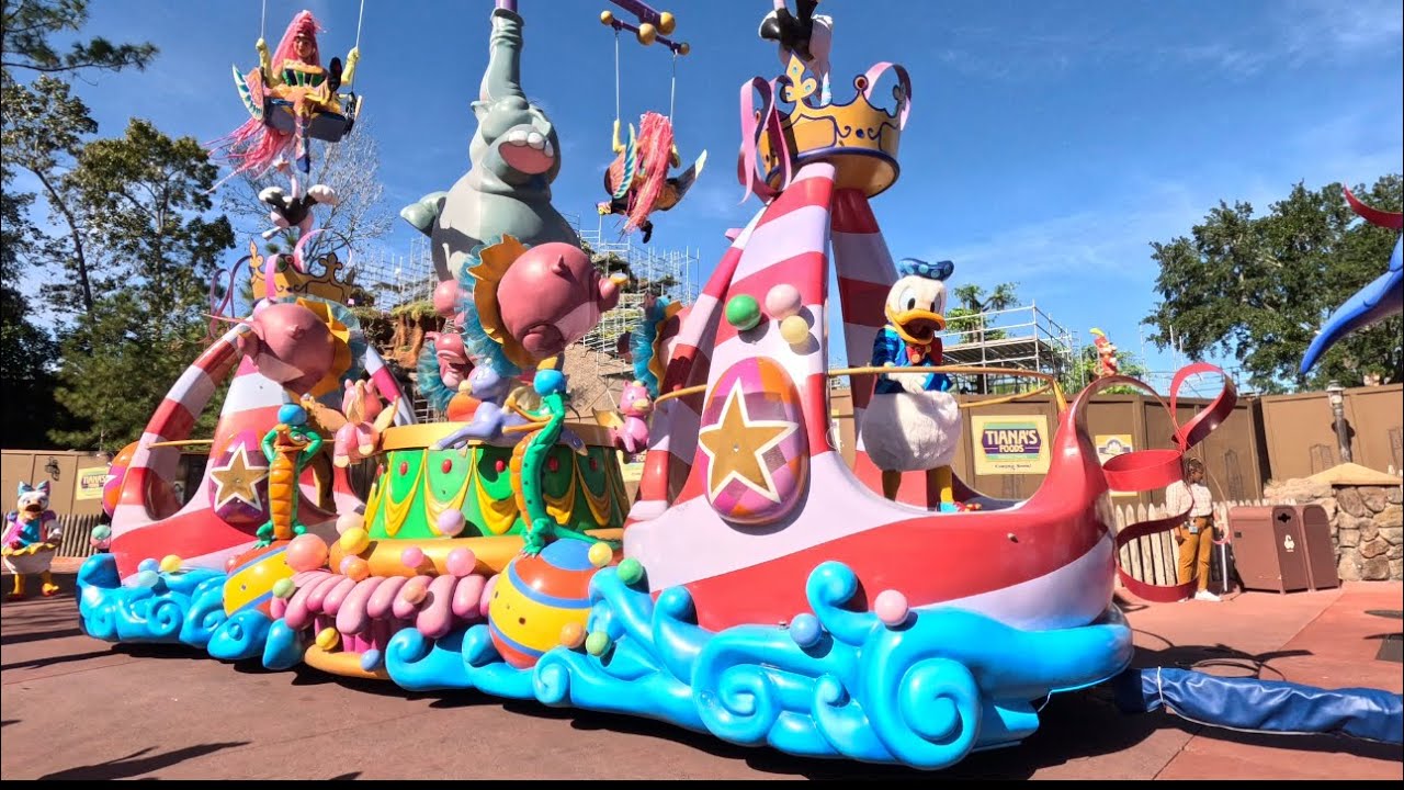 Festival of Fantasy Parade POV at Magic Kingdom in Disney World December 2023