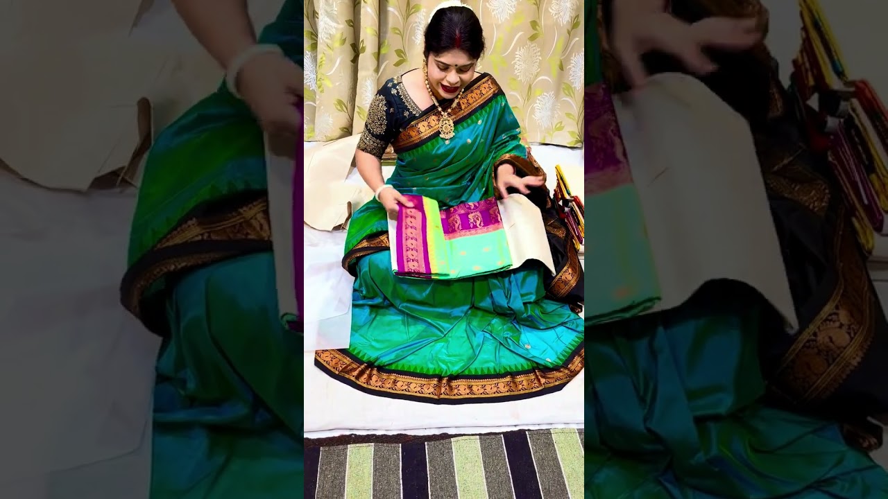 Mayur ikkal poithani saree❤️❤️❤️.  9382770982 #viralvideo 