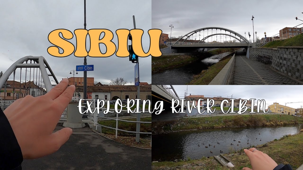 Exploring River Cibin in Sibiu, Romania