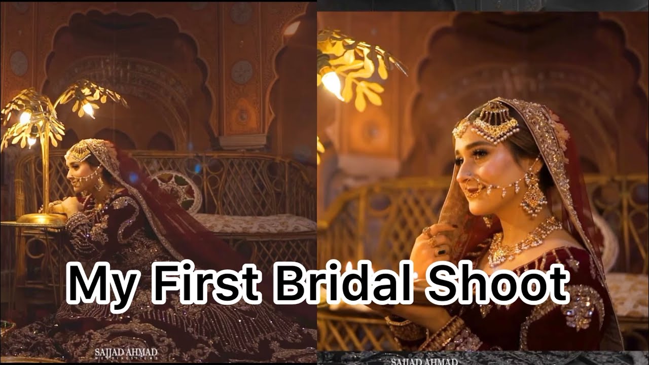 Get Ready With Me For Bridal Shoot✨🥀 Bridal Makeup Tutorial / Tips and Tricks ♥️  Dress & Jewellery