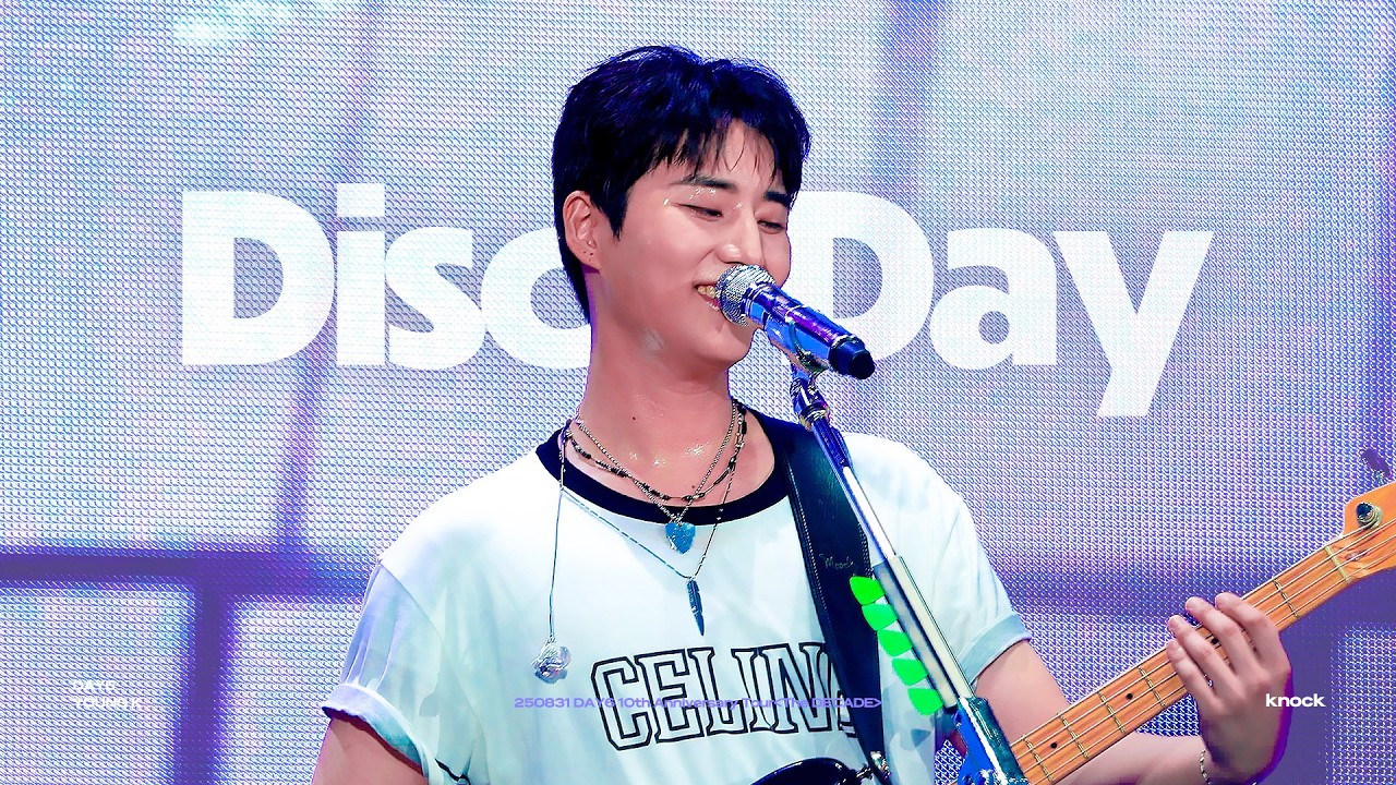 [4K] 250831 DAY6 'Disco Day' Young K focus 데이식스 영케이 직캠 @DAY6 10th Anniversary Tour ＜The DECADE＞
