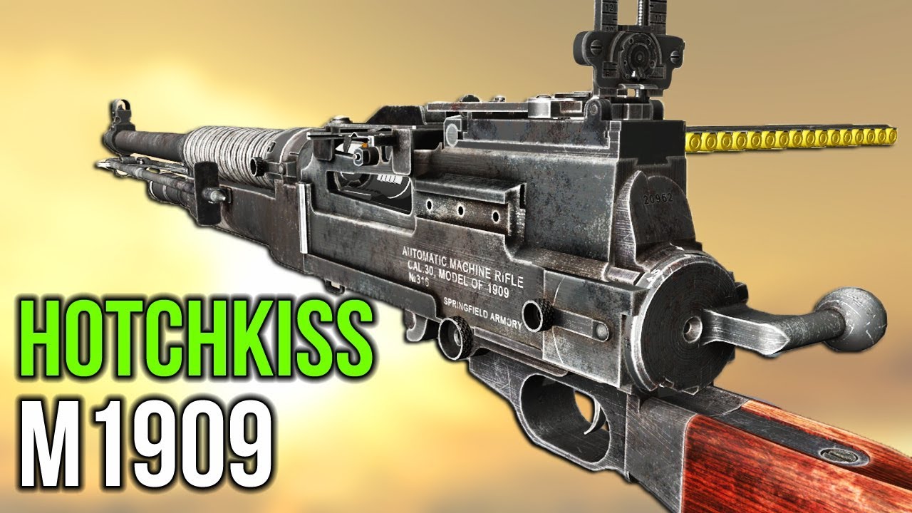 World of Guns : Gun Disassembly - Hotchkiss M1909 LMG | How It Works