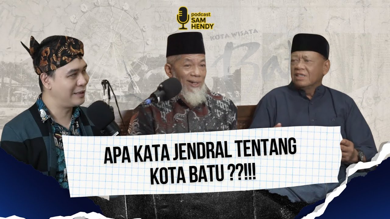 Sam Hendy 35 ~ Kota Batu Dulu, Kini Dan Nanti | Ada Wisata Religi ⁉️