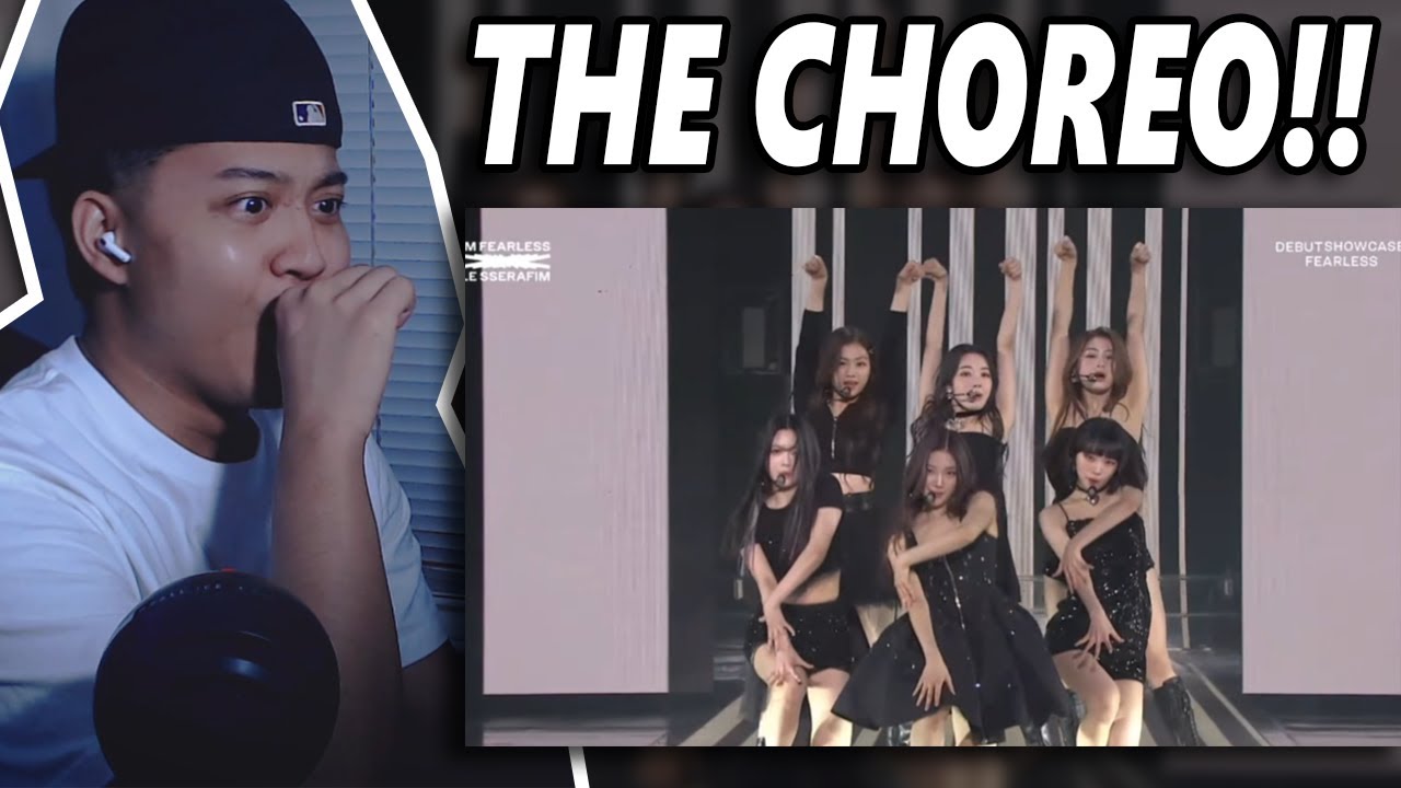 LE SSERAFIM - FEARLESS Live Stage @ Debut Showcase | REACTION