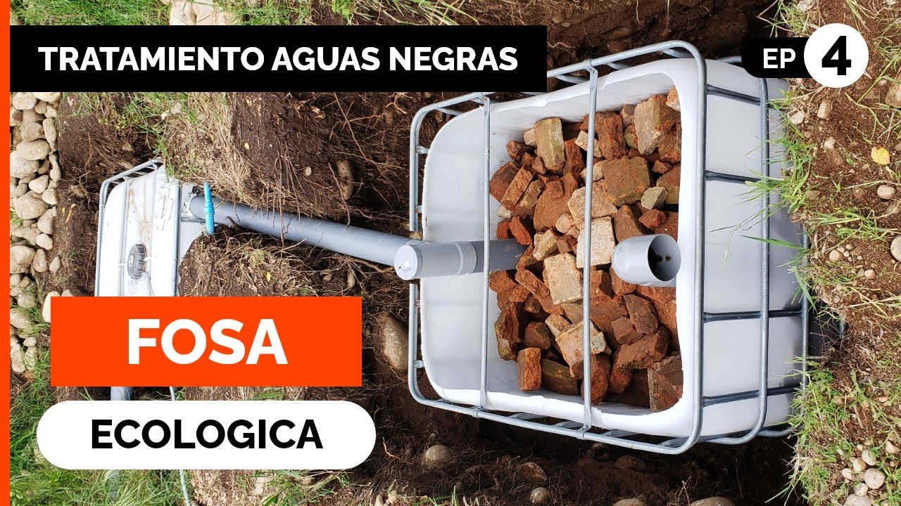 💦 FOSA SÉPTICA ECOLÓGICA para baño 🚽 Biodigestor + Cámara de Evapotranspiración (No contamina) | Ep4