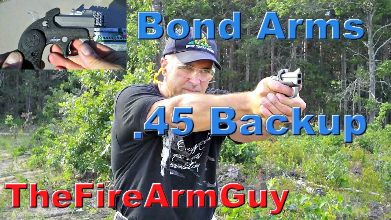 Bond Arms Backup .45acp — Лучший дерринджер для скрытого ношения — TheFireArmGuy