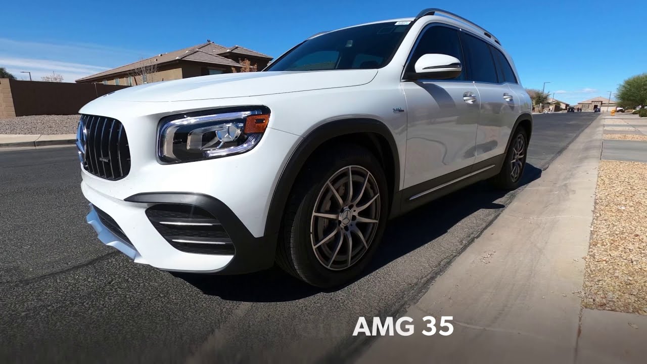 2021 Mercedes-Benz AMG GLB 35 4MATIC 3rd Row Test Drive