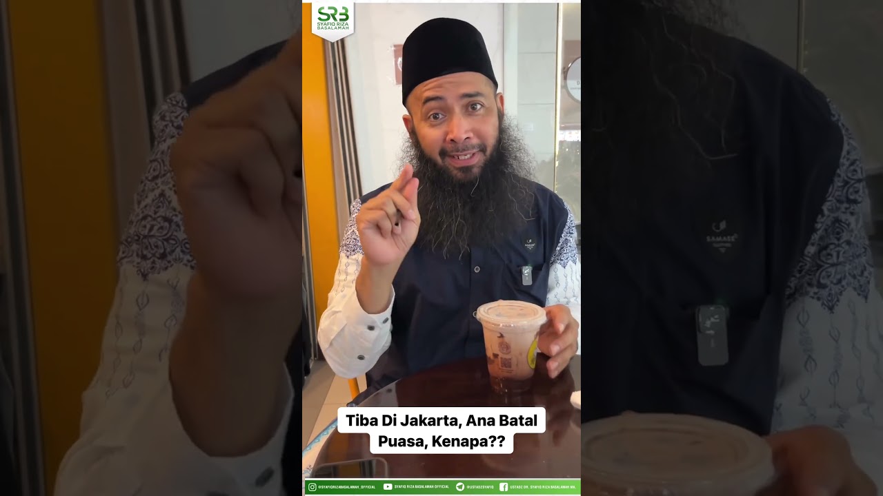Ana Batal Puasa, Kenapa?...| Ustadz Syafiq #shorts